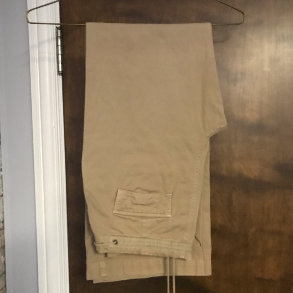 JCrew Khakis with draw string